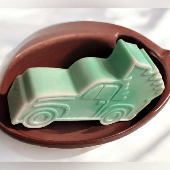 Cherry blossom SOAP truck handmade shea butter & coconut oil based 4x3in 10oz - Picture 2 of 3